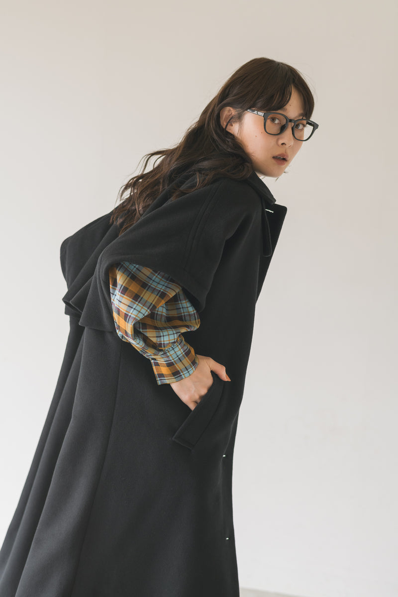 2way long wool coat – idem