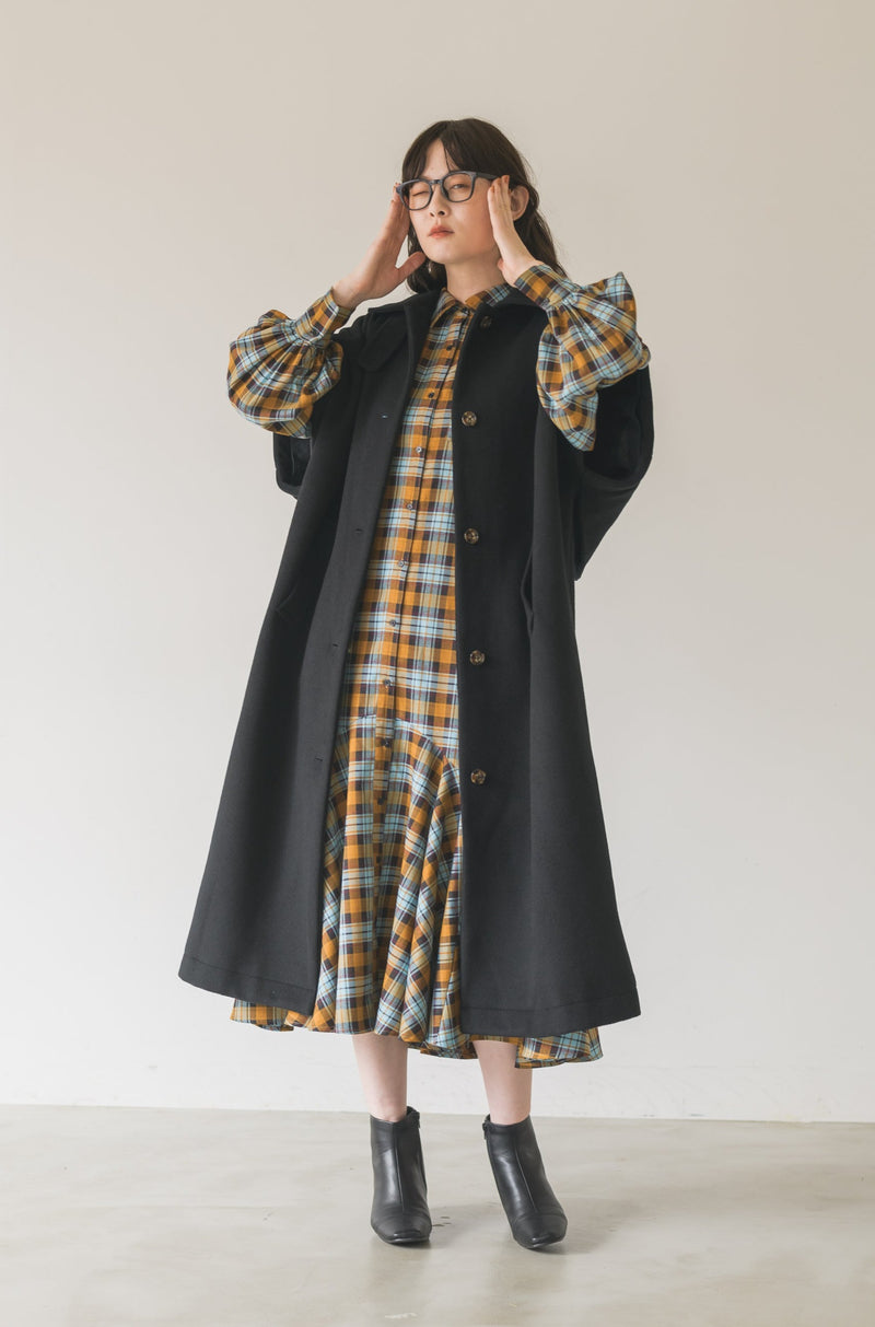 2way long wool coat – idem