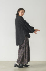 poco poco volume sleeve blouse